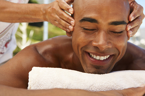 Indian Head Massage Therapy for Men